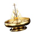 thumbnail image 2 of jifeng Support Portable Ornements de Bureau Patio Chambre Or, 2 of 4