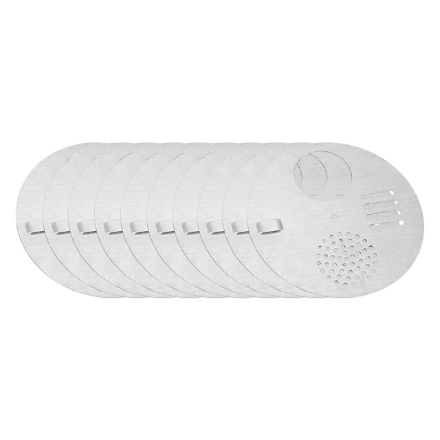 Boaby Abeille nids Disque de Porte 10 pièces en Acier Inoxydable Abeille Porte boîte Porte d'entrée nids entrée Ruches Disque