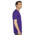 thumbnail image 2 of American Apparel Fine Jersey V-Neck Tee, XXS, Purple, 2 of 3
