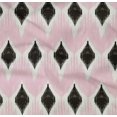 thumbnail image 4 of oneOone Organic Cotton Poplin Twill Fabric Geometric Ikat Printed Craft Fabric BTY 42 Inch Wide, 4 of 4