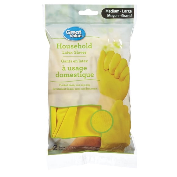 Great Value Pl Gv Hshd Glove 2Pkm/L