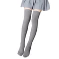 thumbnail image 1 of Children's Solid Color Stockings, Dance Socks, Calf Socks, Over The Knee Socks, Children's Mid-Leg Socks, 1 of 4