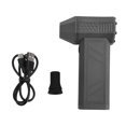 thumbnail image 2 of Electric Air Duster, 130000RPM Cordless Super Jet Dry Blower, Powerful Cordless Jet Dry Blower with Flashlight and SOS Function, Mini  Jet Fan Air Blower for Cleaning, Camping, 2 of 7