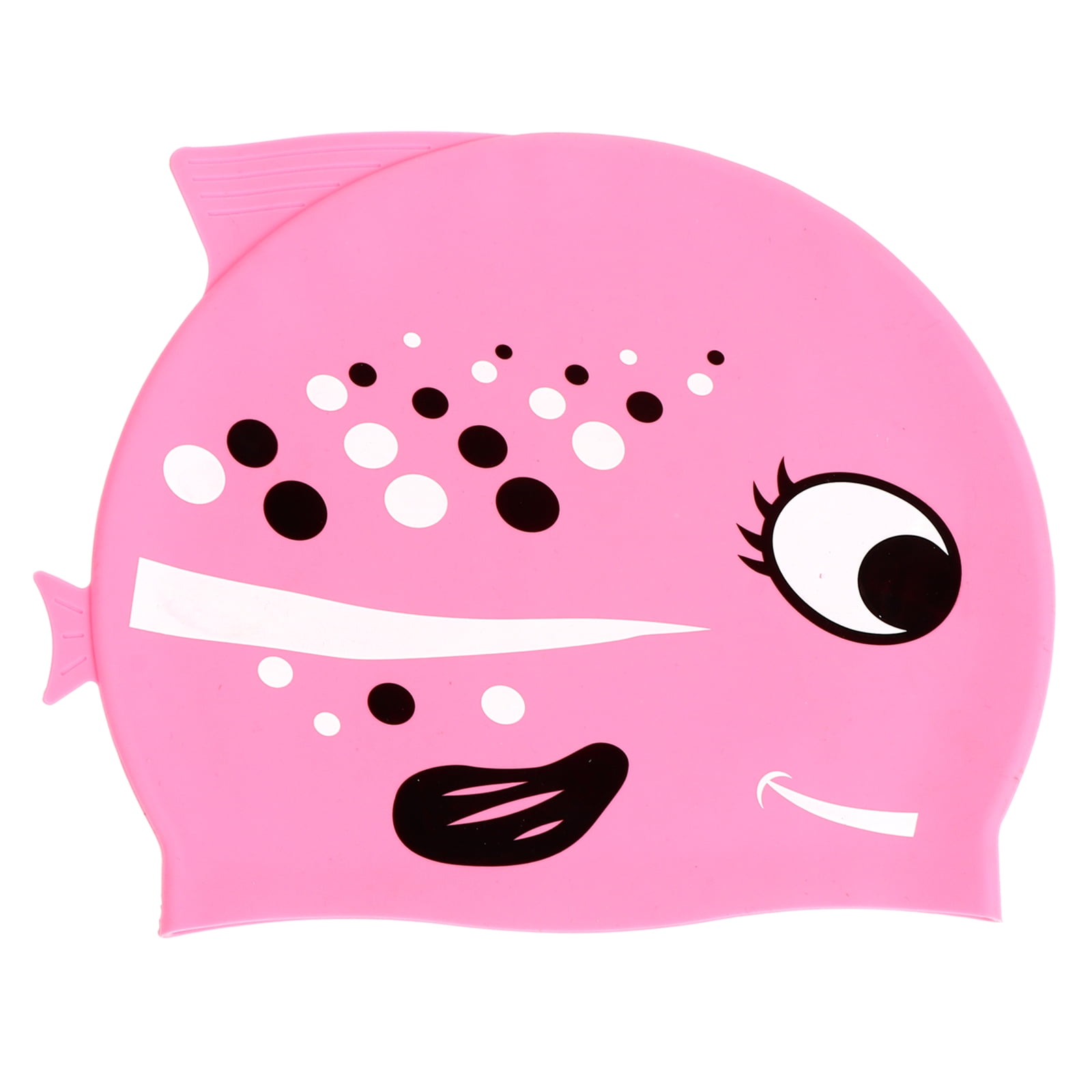 MasteelfCA Bonnets de Bain en Silicone pour Enfants Design Poisson Dessin Animé Douche