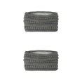 thumbnail image 4 of Maytalsory Multifunctional And Elegant Knitted Headbands For Women Stay Warm In Cold Weather Wide Application light grey 2Set, 4 of 6