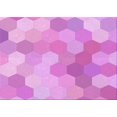 thumbnail image 1 of Ahgly Tapis Rectangulaire Lavable en Machine Intérieur Transitionnel Violet Violet, 2 Pieds x 5 Pieds, 1 of 7