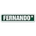 thumbnail image 2 of SignMission SS-FERNANDO 4 x 18 in. Childrens Name Room Street Sign - Fernando, 2 of 4