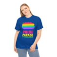 thumbnail image 3 of Pride Parade LGBTQ Pride Rainbow Flag Lesbian Gay Pride Ally Womens Plus Size Tops, 3 of 6