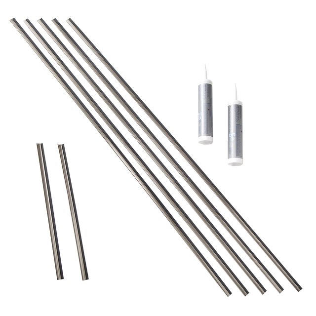 Fasade Ensemble d'Accessoires Nickel Brossé
