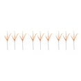 thumbnail image 4 of kurtrusly 3x Low Maintenance Artificial Flowers Enjoy Beautiful Decor Without Hassle orange 3Set, 4 of 6