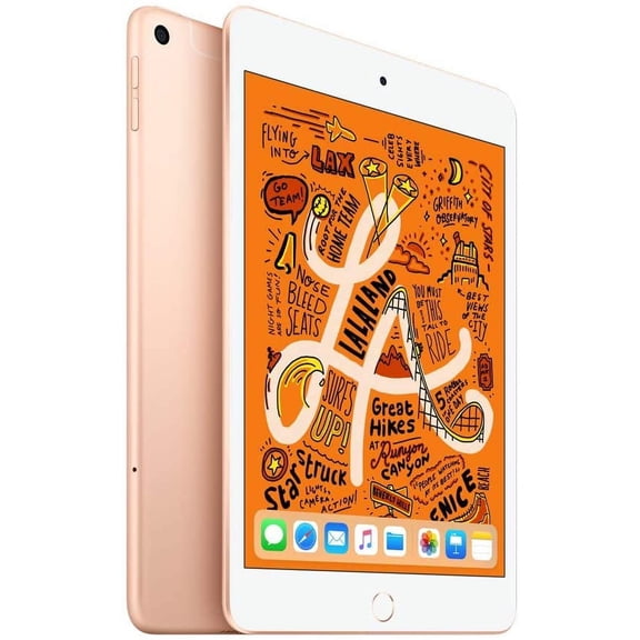 iPad Mini 5 Apple Remis à Neuf A2133 (Wi‐Fi) 256 Go Or (Grade A)