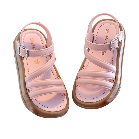 Girls Sandals Summer Casual Sandals Girls Jelly Sandals for Girls Comfortable Lightweight Breathable Open Shoes Size 5 Shoes Toe Flat Shoes For Girls Wedges Jelly Sandals Girls Kids Toddler