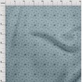 thumbnail image 4 of oneOone Cotton Poplin Grayish Blue Fabric Floral Quilting Supplies Print Sewing Fabric By The Yard 42 Inch Wide, 4 of 4