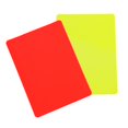 thumbnail image 1 of 1 Paire d'Arbitres de Soccer Soccer Outil d'Arbitrage Carton Rouge et Carton Jaune Jeu de Soccer, 1 of 9