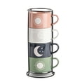 thumbnail image 2 of Thyme & Table Set of 4 Celestial Stackable Coffee Mugs, 11 fl oz, 2 of 4