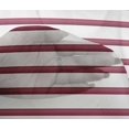 thumbnail image 4 of oneOone Viscose Chiffon Carmine Red Fabric Stripe Block Fabric For Sewing Printed Craft Fabric By The Yard 42 Inch Wide, 4 of 4
