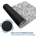 thumbnail image 3 of Stitched-Edge Gaming Mouse Pad - XL, Non-Slip, Blue & White Wave Design, 3 of 7