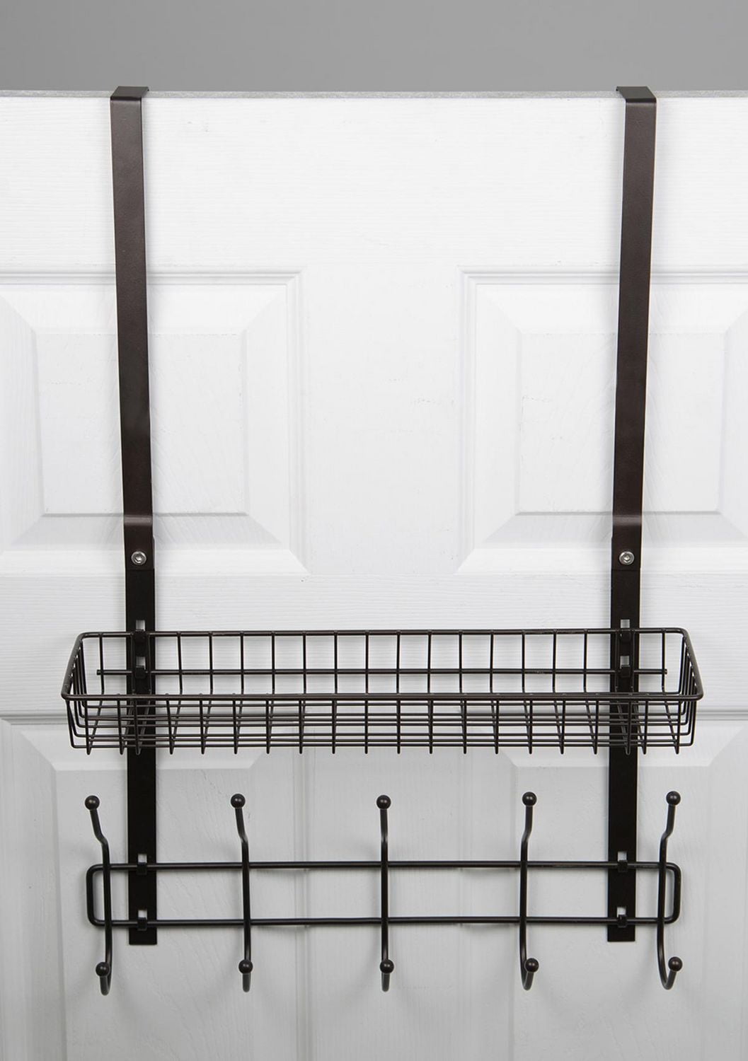 era Rivista organisateur pour dessus de porte noir