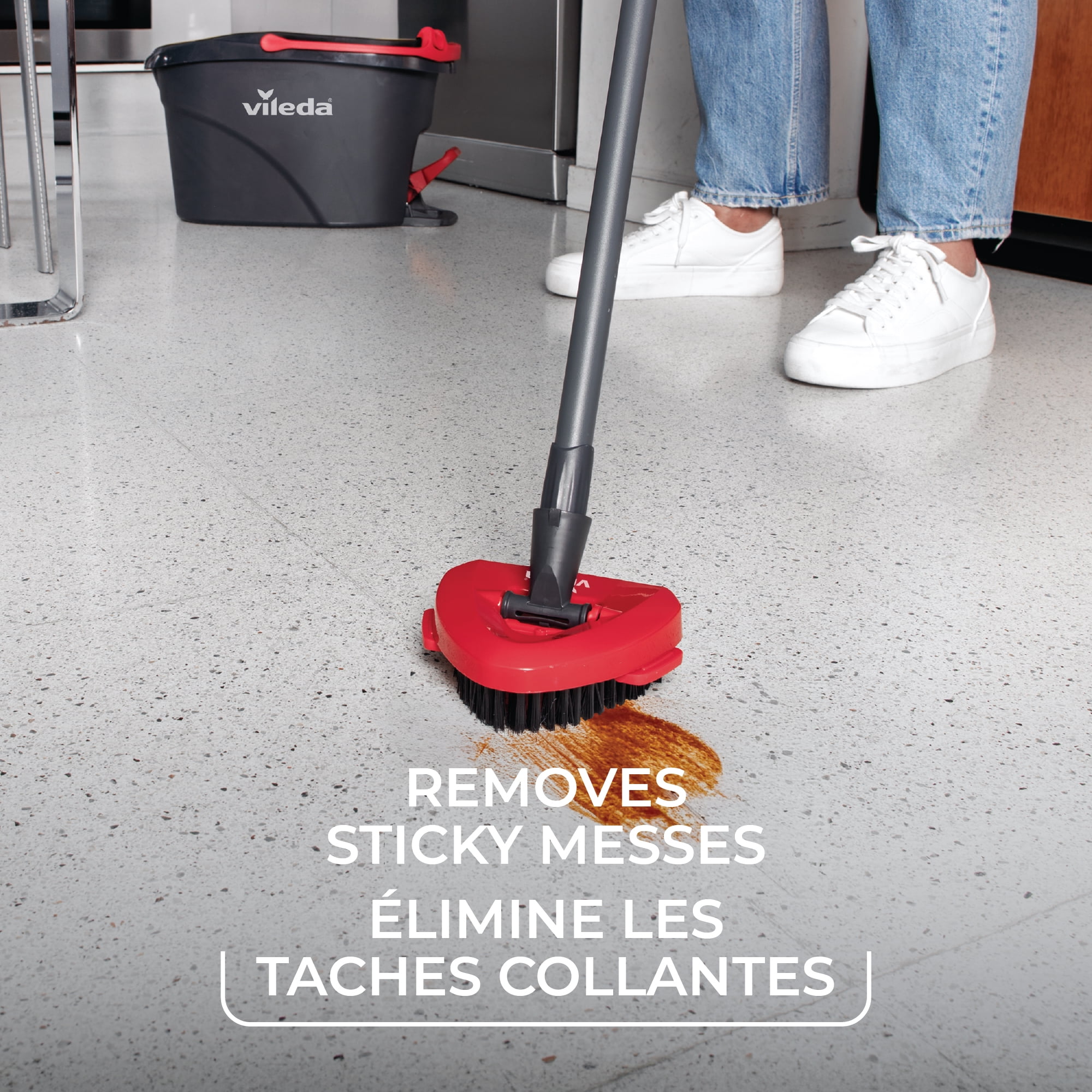 Vileda EasyWring Spin Mop Scrub Brush Attachment