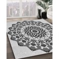 thumbnail image 3 of Ahgly Tapis Rectangulaire Lavable en Machine Intérieur Transitionnel Gris Carbone, 2 Pieds x 5 Pieds, 3 of 7