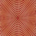 thumbnail image 1 of Ahgly Company Machine Washable Indoor Square Transitional Orange Area Rugs, 5' Square, 1 of 7