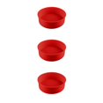 thumbnail image 2 of kurtrusly Mariage Fête Gâteau Restaurant Réutilisable Mousse Lavable Rond Moule Cuisine Gadget Accessoires Rouge 8 Pouces 3Set, 2 of 6