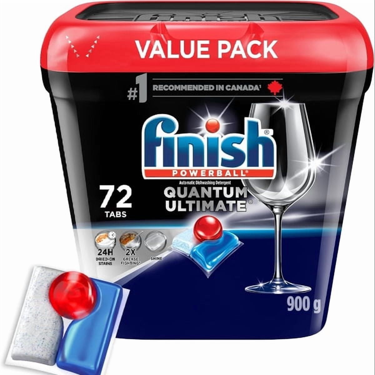 Finish Dishwasher Detergent Pods, Quantum Ultimate, Fresh