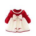 thumbnail image 1 of RKSTN Robe à Manches Longues pour Filles, Version Robe pour Enfants, Robe Princesse avec Nœud Loli-ta, Robe d'Automne, 1 of 6