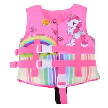 Fortune 2-8 Years Kids Life Vest Floating Jacket Swimming Buoyancy Vest Swimsuit