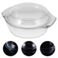 thumbnail image 4 of 1 Pce Plat à Casserole en Verre avec Couvercle Carré pour Cuisson et Rangement Allant au Four, 4 of 9