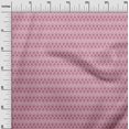 thumbnail image 3 of oneOone Georgette Viscose Pink Fabric Asian Ikat Craft Projects Decor Fabric Printed By The Yard 42 Inch Wide, 3 of 4