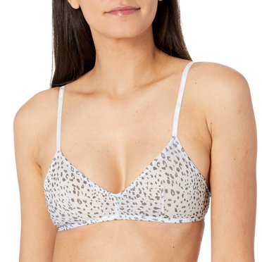 DKNY Women's Lightweight Mesh Bralette, Wirefree, Breeze Ombre, S