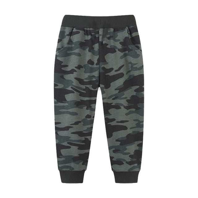 WEIYLL Boys' Pants Fashion Prints With Pockets Loose Camouflage Fall Trousers size 3-4 Years