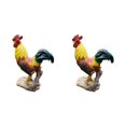 thumbnail image 2 of Transemion Statue en Résine Statue de Poulet Décorative pour Jardin Patio pour Pelouse Pied Relevable L 2Ensemble, 2 of 6