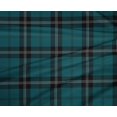 thumbnail image 4 of oneOone Polyester Lycra Fabric Tartan Check Printed Craft Fabric BTY 56 Inch Wide, 4 of 4