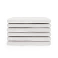 thumbnail image 1 of Foundations Zippered Sheet for Portable & Compact Cribs with a 3"- 4" Crib Mattress, 100% Cotton Knit Fabric, 6 Pack (White), 1 of 5