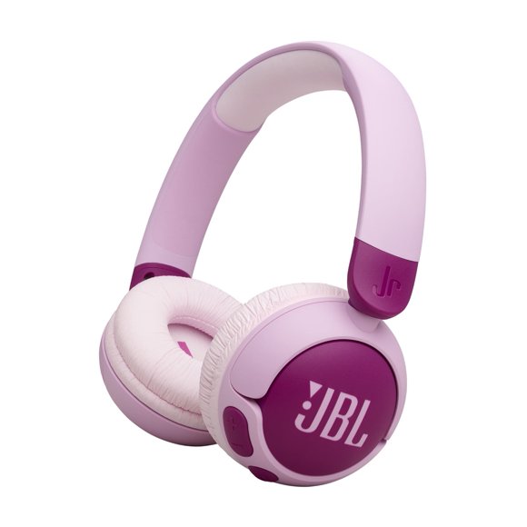 Refurbished JBL Junior 320BT Wireless On-Ear Kids Headphones with Built-In Microphone, Safe Sound Under 85dB, 50-Hour Battery, Purple