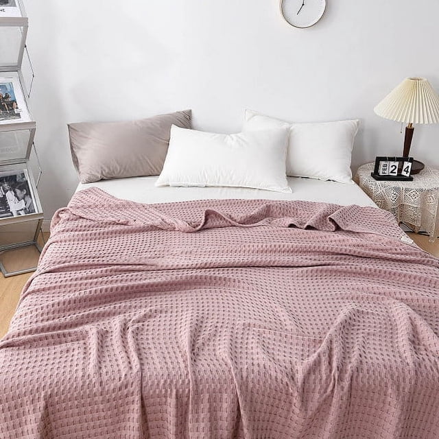 Meitianfacai Cooling Blankets for Hot Sleepers, Adult Kids Summer Cooling Blanket Washable Cotton Cover Blanket Office Break Nap Blanket,200x230cm