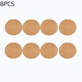 thumbnail image 2 of Ensembles de 8 Napperons Ronds Résistants à la Chaleur, Imperméables et Réutilisables pour la Protection de la Table de Cuisine et de Salle à Manger, 2 of 8