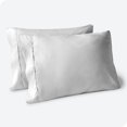thumbnail image 1 of Bare Home Pillowcase Set - Premium 1800 Collection - Double Brushed - Ultra Soft - Standard Size, Cloud Gray, 2 Count, 1 of 7