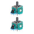 thumbnail image 2 of 2 Pcs Joystick Analogique de Remplacement pour Manette Sans Fil Dualshock PS5, 2 of 9