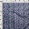 thumbnail image 3 of OneOnepoplint en Coton Bleu Foncé Tissu Animaldivêtementquilting Tissu Imprimé Tissu au Mètre 56 Pouces de Large, 3 of 4