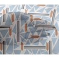 thumbnail image 4 of oneOone Viscose Chiffon Fabric Triangle & Line Geometric Fabric Prints By Yard 42 Inch Wide, 4 of 4