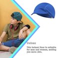 thumbnail image 3 of Cooling Skull Caps Cold-Proof Comfortable Riding Hats Cycling Accessories Sun Protection Summer Helmet Liner for Biking Climbing Royalblue, 3 of 7