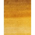 thumbnail image 1 of Ahgly Company Machine Washable Indoor Rectangle Abstract Deep Yellow Area Rugs, 5' x 7', 1 of 7