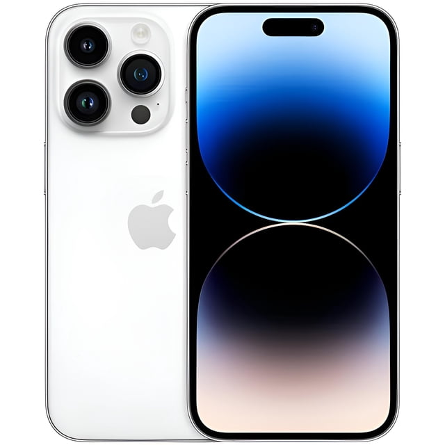 Refurbished Apple iPhone 14 Pro Max - 1TB – Silver – 48MP Triple Rear & 12MP Front Camera - Fully Unlocked Smartphone - Excellent Condition