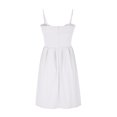 thumbnail image 4 of Off Shoulder Dress for Women Womens Solid Color Bra Off Shoulder Dress Waist Pleated Dress Dress Large Ball Dress Off the Shoulder Dress for Women Cold Shoulder Dress for Women, 4 of 9