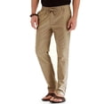 thumbnail image 2 of Men's Business Loose Large Size Elastic Waist Cotton All-match Solid Color, 2 of 8