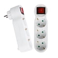thumbnail image 3 of Socket Heat Strip Adapters Plug-In Power 3-Way Retardant Flame Tools & Home Improvement, 3 of 9