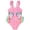 style-01 Rose, variante sur Gubotare Maillot de Bain Tout-Petit Fille Maillot de Bain Bébé Fille une Pièce Maillot Mignon Élégant Combinaison anti-UV Maillot Volanté Maillots de Bain 4T 5T (Rose,4-5 Ans)